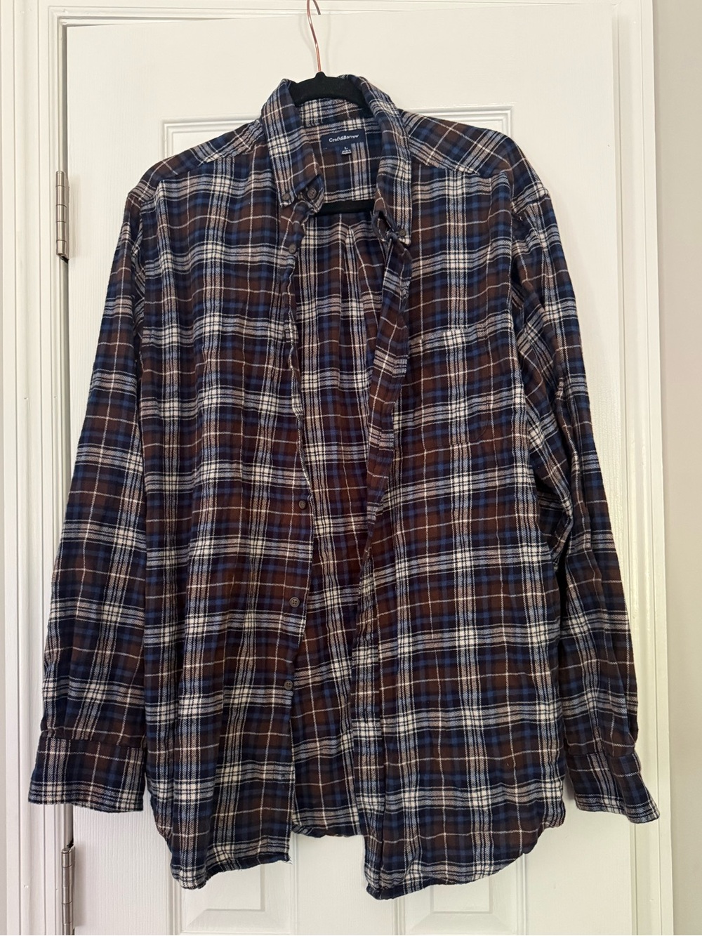 Croft & Barrow Women’s Plaid Flannel — Size L